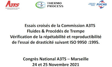 Veille technologique sur les procédés de trempe